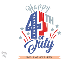 Happy 4th Of July Svg American Flag Patriotic Clipart Etsy 4th Of July Images Happy 4 Of July 4th Of July