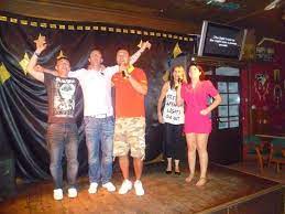 How much is is per bottle? Very Drunk Family Singing Ouch Picture Of Cactus Jacks Bar Restaurant Lanzarote Tripadvisor