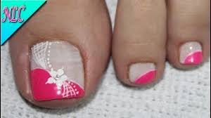 Maybe you would like to learn more about one of these? Flores Faciles Pedicure Paso A Paso Flower Design Toe Nail Art