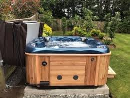 How to make a railing for my hot tub : Where Should I Put My Hot Tub In My Garden