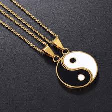 Maybe you would like to learn more about one of these? 2 Pcs Tai Chi Necklace Stainless Steel Yin Yang Pendant Puzzle Piece Necklace Birthday Jewelry Gifts For Couple Or Best Friends Buy 2 Pcs Tai Chi Necklace Stainless Steel Yin Yang