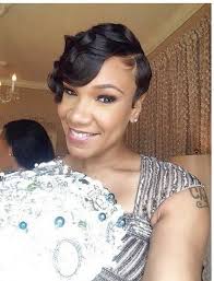 Long hair, styled neatly looks as amazing as a fancy updo wedding hairstyle without all the fuss. Short Hair Short Wedding Hair Black Wedding Hairstyles Medium Hair Styles