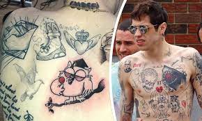 We have 35 images about pete davidson tattoo including images, pictures, photos, wallpapers, and more. Pete Davidson In The Process Of Getting All His Tattoos Removed Daily Mail Online