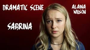 Alaina Wilson Chilling Adventures of Sabrina- Sabrina & Harvey Scene