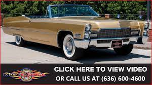 No marketplace parts · online since 1999 1968 Cadillac Deville Convertible Sold Youtube
