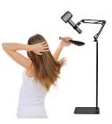 Hair Dryer Stand, 1.8M Height Adjustable Blow Dryer Holder, Ultra Stable Tripod Stand with 360° Rota