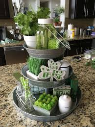 St Patrick S Day Centerpiece Home Decor Ideas St Patrick S Day Decorations Diy St Patricks Day Decor Tiered Tray Decor