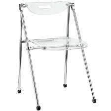 Modway Telescoping Folding Chair Clear Amazon Ca Gateway Clear Chairs Folding Chair Folding Dining Chairs