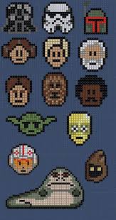 Star Wars L Empire Contre Attaque En Perles A Repasser Modeles Hama Bricolage Star Wars Perle A Repasser Modeles Modeles De Point De Croix