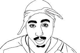 All in all tupac took me two and a half hours to sketch draw and shade. Simple Drawing Of Tupac Drone Fest