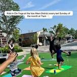 Kids in Cle Yoga & Bubbles at The Van Aken Distict
