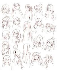 Maybe you would like to learn more about one of these? Anime Hair Drawing Reference And Sketches For Artists