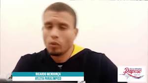 Entrevista do medalhista Paralímpico Ricardo Mendonça concedida a Tv  Natividade!