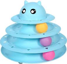Some encourage hunting for food rewards, others involve moving objects the cat just can't resist. Buy Mumoo Bear Cat Toy Roller Cat Toys 3 Level Towers Tracks Roller Interactive Kitten Fun Mental Physical Exercise Puzzle Toys Blue Online Shop On Carrefour Uae