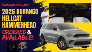 Image result for Destroyer Gray 2026 Durango