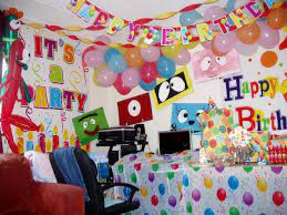 Colorful happy birthday streamer 81ft x 1 3/4in crepe paper decoration. Creative Coolest Party Decorating Ideas 2018 That You Re Gonna Love Pictures Decoratorist
