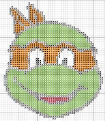 1990 teenage mutant ninja turtles cross stitch pattern turtle power & logo 9007. 31 Best Teenage Ninja Turtles Cross Stitch Ideas Cross Stitch Stitch Cross Stitch Patterns