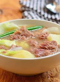 Corned Beef Nilaga Corned Beef Recipes Corned Beef Recipes