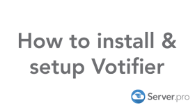 In this video, we explain how to setup nuvotifier (an up to date version of votifier). Server Pro Professional Game Server Hosting
