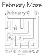 Though it may be cold and dreary and though. February Coloring Pages Twisty Noodle