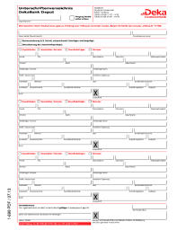 Das depot der dkb bank ist grundsätzlich kostenlos. Fillable Online Unterschriftenverzeichnis Ausfllhilfe Bitte Geben Sie Fax Email Print Pdffiller