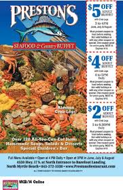 Preston S Seafood And Country Buffet Myrtle Beach Resorts Myrtle Beach Resorts Myrtle Beach Vacation Myrtle Beach