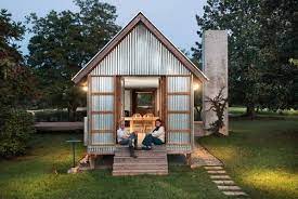 Check spelling or type a new query. Beautifully Built Corrugated Steel Retreat In North Carolina The Shelter Blog Tin House Shed Homes Tiny House Cabin