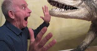 Life-size model of Lymm dinosaur goes