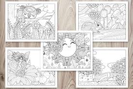 There are also a few printable worksheets for both english and math here, including a word search and place value worksheet. 21 Spring Coloring Pages Free Printable Spring Adult Coloring Pages The Artisan Life