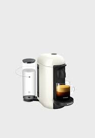 A few years ago, nespresso began experimenting with a completely different capsule design for their innovative coffee machines, and came up with a new style of machine and capsule that produced a different style of coffee: Buy Nespresso White Vertuo Plus White Coffee Machine For Women In Dubai Abu Dhabi Gcb2 Gb Wh Ne1