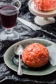 Cervelles De Zombies Vanille Fraise Dessert Pour Halloween Cuisine Addict Recette Haloween Dessert Halloween Recette Halloween Apero