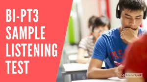 Success english pt3 is a 100% exam targeted revision guide designed to effectively prepare students for the pt3 examination. Bi Pt3 Sample Listening Test Youtube