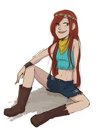 Love God Episode Wendy S Outfit Wendy Corduroy Zelda Characters Gravity Falls