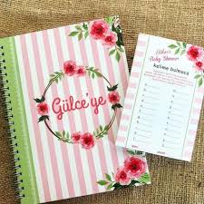 gul temali baby shower partisi bebegimin ilk yili albumu bebek ani defteri purple purple guller dogum gunu hediyeler