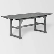 Extendable Outdoor Dining Table Gray Saracina Home In 2020 Grey Dining Tables Dining Table Patio Dining