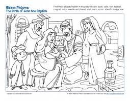Color pictures of snowflakes, hats & mittens, snowmen, chilly penguins and more! Hidden Picture Bible Activities For Children On Sunday School Zone