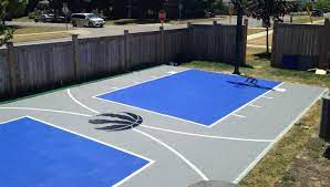 Having a basketball court in your backyard keeps you and your family active and keeps your interest in the game alive and fresh. Backyard Basketball Courts Outdoor Courts Toronto Oakville Mississauga Gta