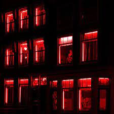 Amsterdam By Night Red Aesthetic Dark Red Neon