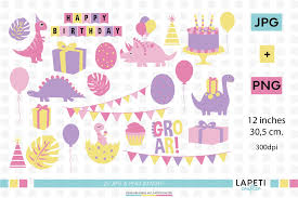 Download 2,092 ar15 free vectors. Girl Dinosaur Party Png Pink Dinosaur Birthday Clip Art 581384 Illustrations Design Bundles