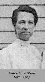 Anna Amalia Wilhelmina “Mollie” Birk Stone (1873-1965)