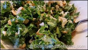 Houston S Kale Salad With Peanut Dressing Recipe Kale Salad Houstons Kale Salad Recipe Rotisserie Chicken Salad