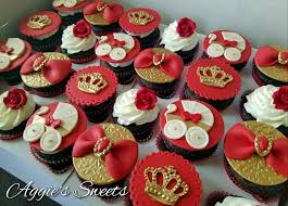 Red Black And Gold Baby Shower Ideas Red And Gold Royal Prince Baby Shower Cupcakes Prince Baby Shower Cake Royalty Baby Shower Baby Shower Yellow