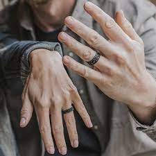 Discover Our Exclusive Collaboration With Racing Legend Dale Earnhardt Jr And His Wife Amy Earnhardt Amy Earnhardt Tattoo Wedding Rings Wedding Band Tattoo