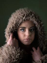 Portrait of a supportive friend in modeling