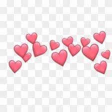 Heart Hearts Crown Emoji Tumblr Emojis Picsart Crown Cute Heart Emoji Transparent Hd Png Download Pink Heart Emoji Heart Emoji Broken Heart Emoji
