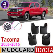 The 2015 toyota tacoma is built with the unwavering capability to finish any job. Car Mudflap For Toyota Tacoma 2005 2015 Fender Mud Guard Splash Flaps Mudguards Accessories 2006 2007 2008 2009 2010 2011 2012 Car Stickers Aliexpress