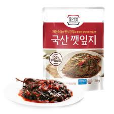 楽天市場 冷蔵 宗家 ケンニッキムチ エゴマの葉キムチ 辛口タレ漬け 150g チョンガ 韓国キムチ 韓国おかず 韓国料理 韓国食材 韓国食品マラソン ポイントアップ祭 八道韓国食品