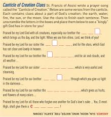 To you they were your brothers and sisters. St Francis Of Assisi October 4 A Lesson Free Activity Catechist Magazine