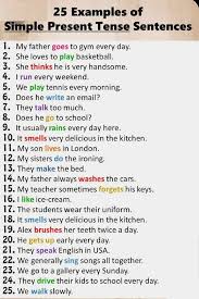 What is the simple present tense? Facebook