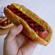 Keto Hot Dog Buns Recipe Hot Dog Buns Dog Bun Hot Dogs